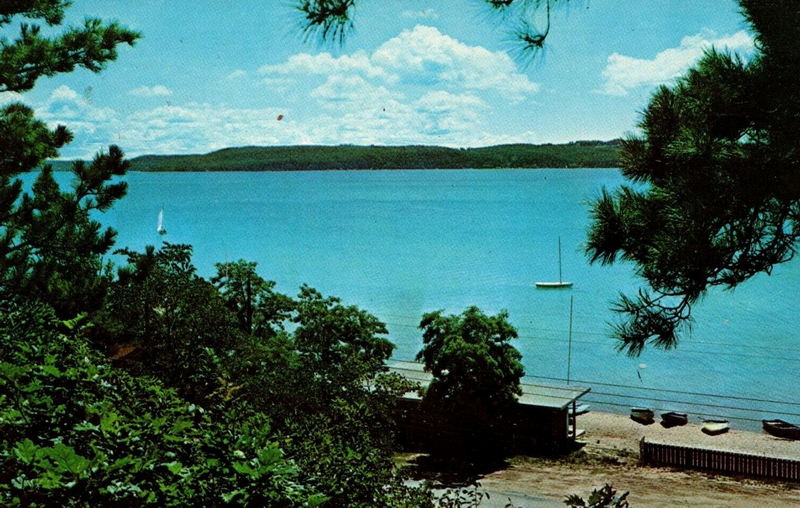 Chimney Corners Resort - Vintage Postcard (newer photo)